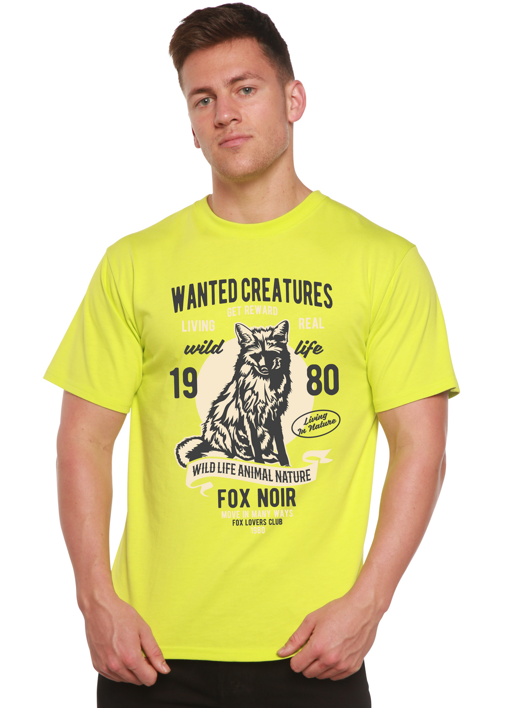 Wanted Creature Spun Bamboo® Men's Bamboo Viscose/Organic Cotton Short Sleeve Graphic T-Shirt