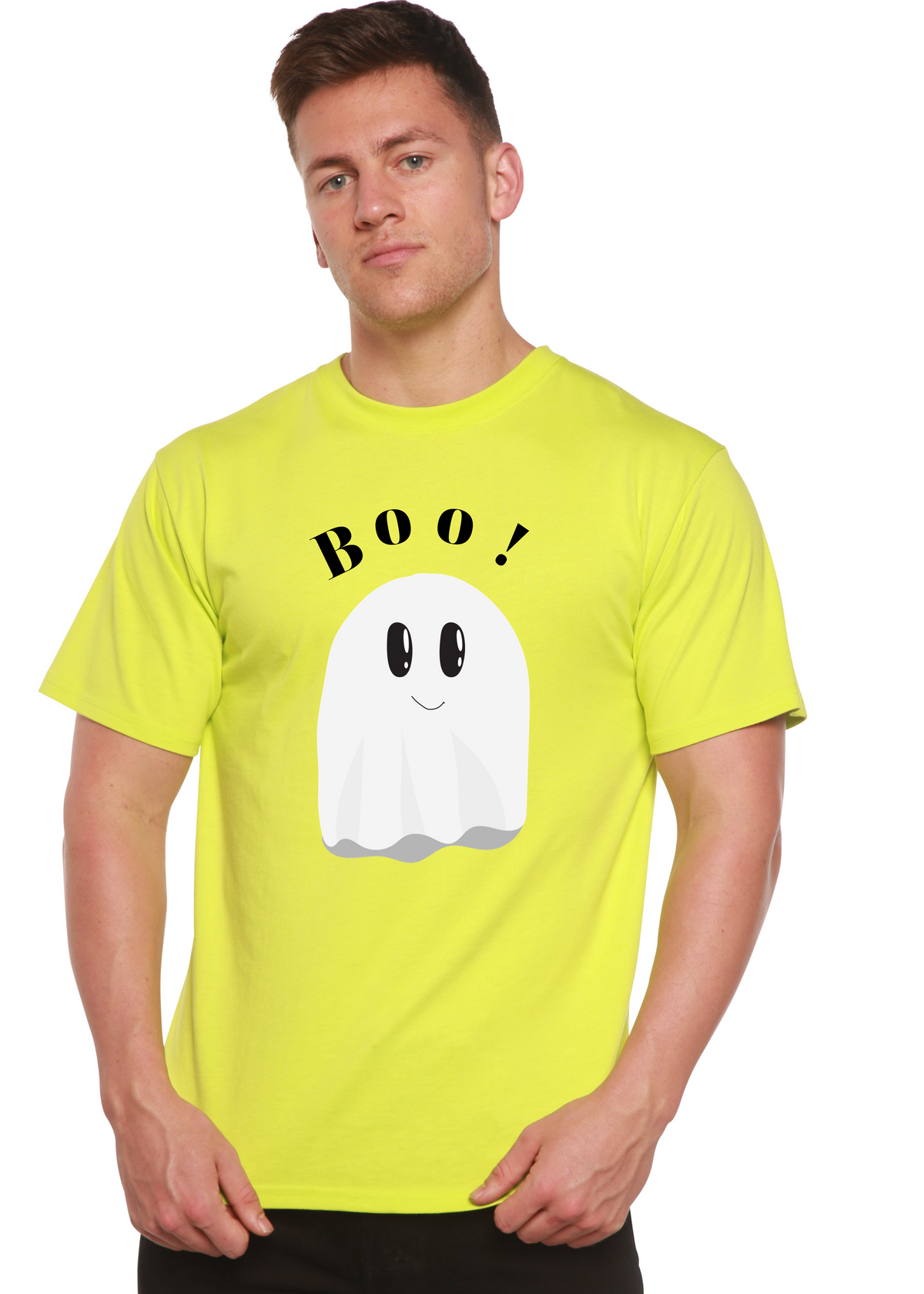 Boo Men's Bamboo Viscose/Organic Cotton Short Sleeve Graphic T-Shirt