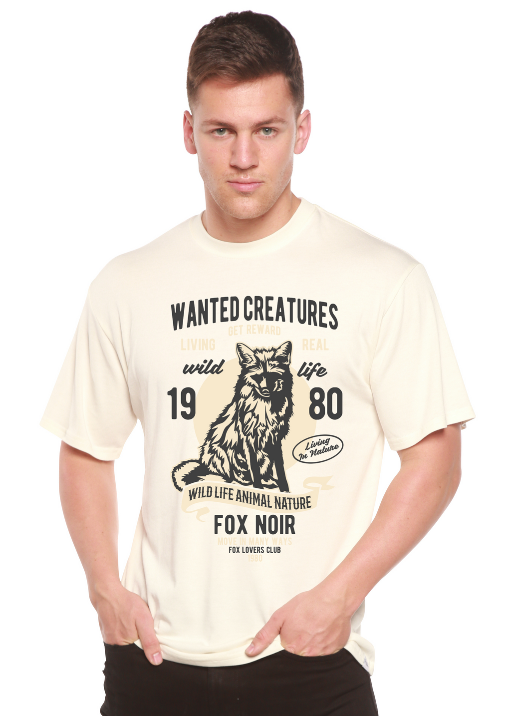 Wanted Creature Spun Bamboo® Men's Bamboo Viscose/Organic Cotton Short Sleeve Graphic T-Shirt