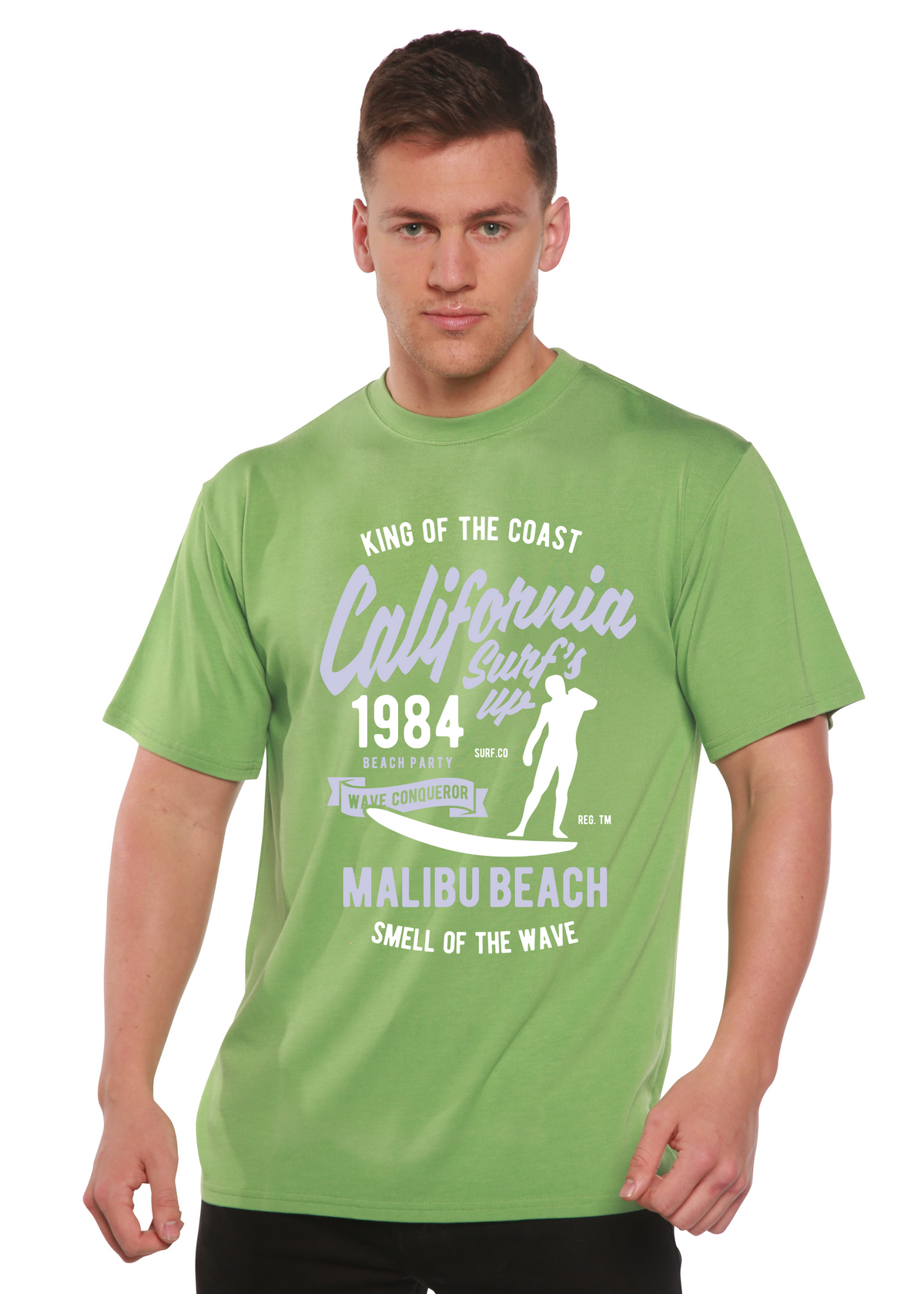 California 1984 Spun Bamboo® Men's Bamboo Viscose/Organic Cotton Short Sleeve Graphic T-Shirt