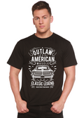 Outlaw American Muscle Spun Bamboo® Men's Bamboo Viscose/Organic Cotton Short Sleeve Graphic T-Shirt