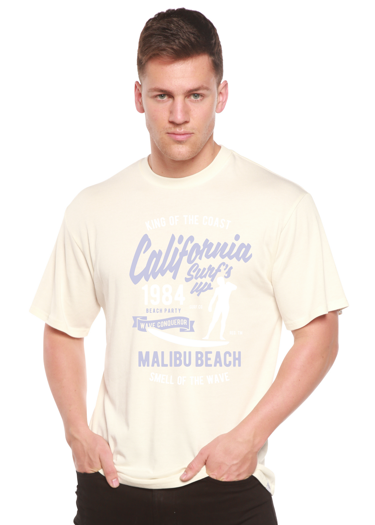 California 1984 Spun Bamboo® Men's Bamboo Viscose/Organic Cotton Short Sleeve Graphic T-Shirt