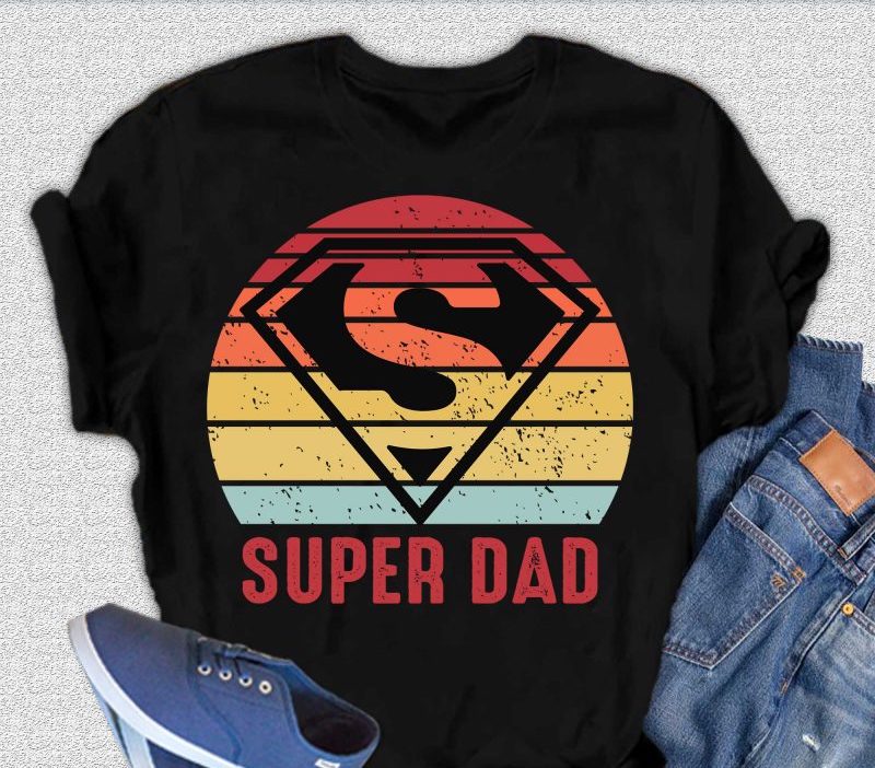 Super Dad Men's Bamboo Viscose/Organic Cotton Short Sleeve Graphic T-Shirt