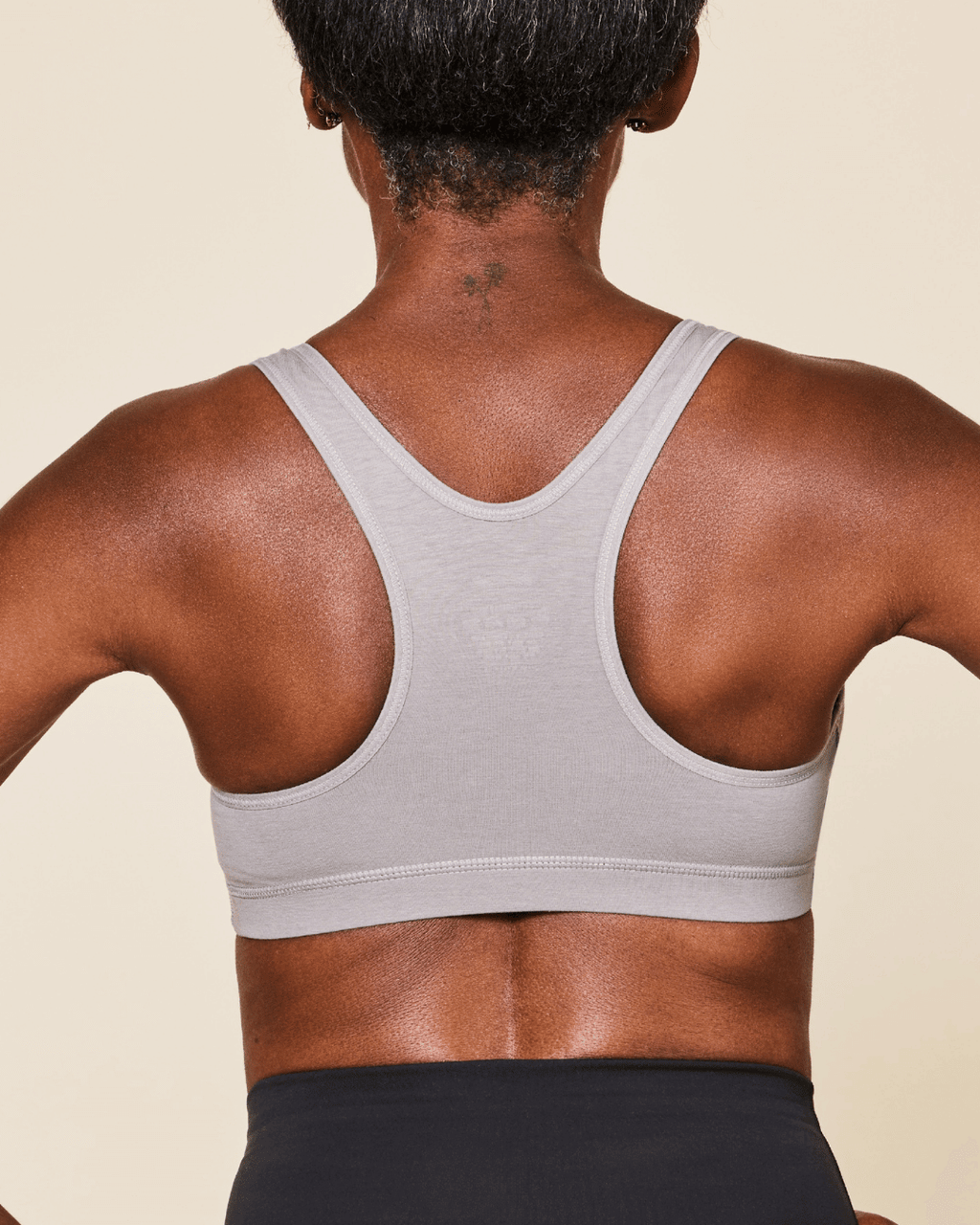 Glide Cotton Racerback Bralette