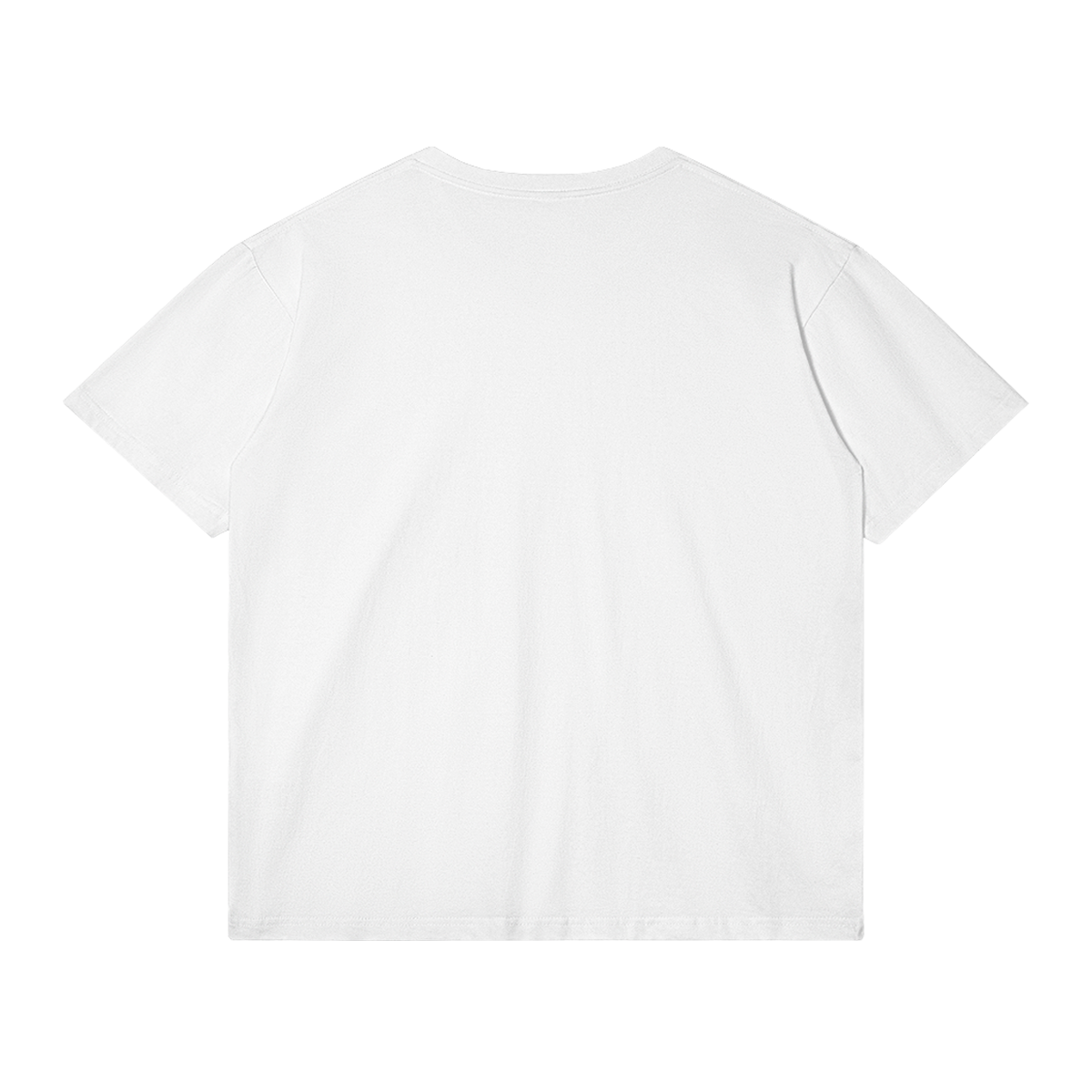 HEAR Streetwear Tee White Cotton T Shirt Classic Fit 180 GSM DTG Print