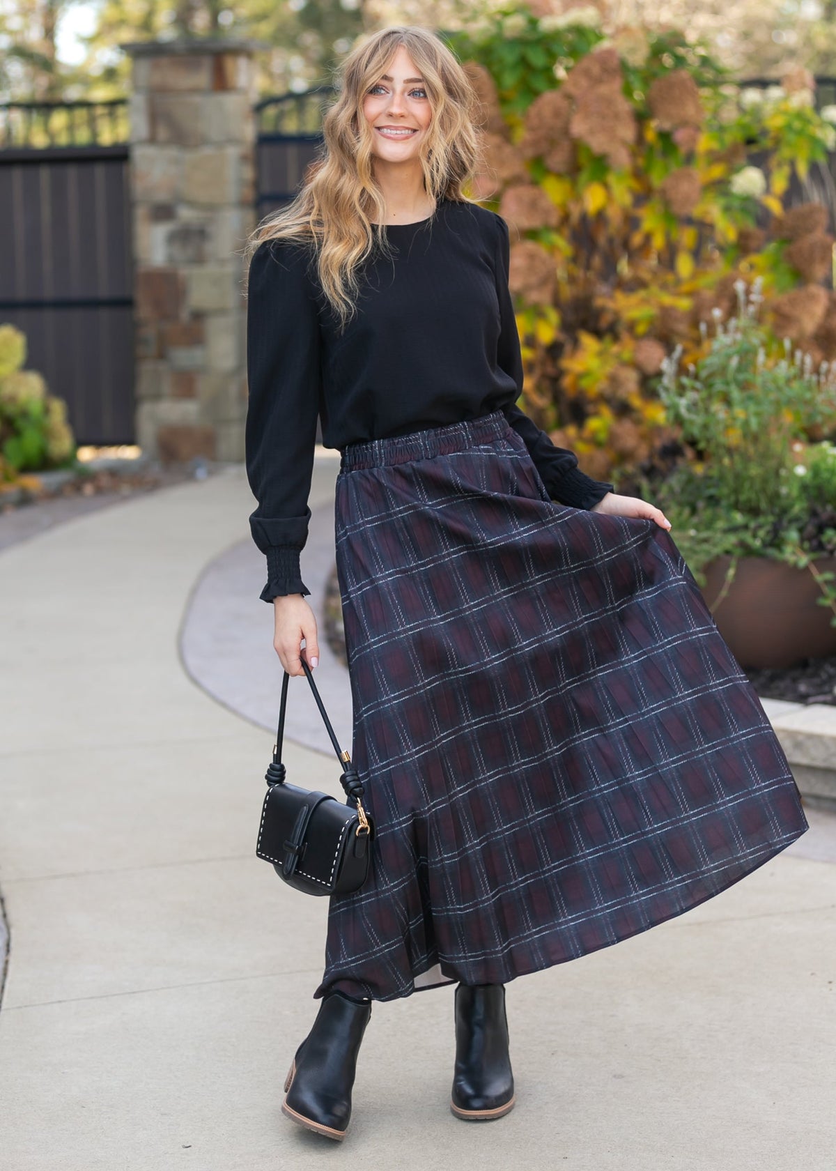 Blake Cinched Sleeve Blouse