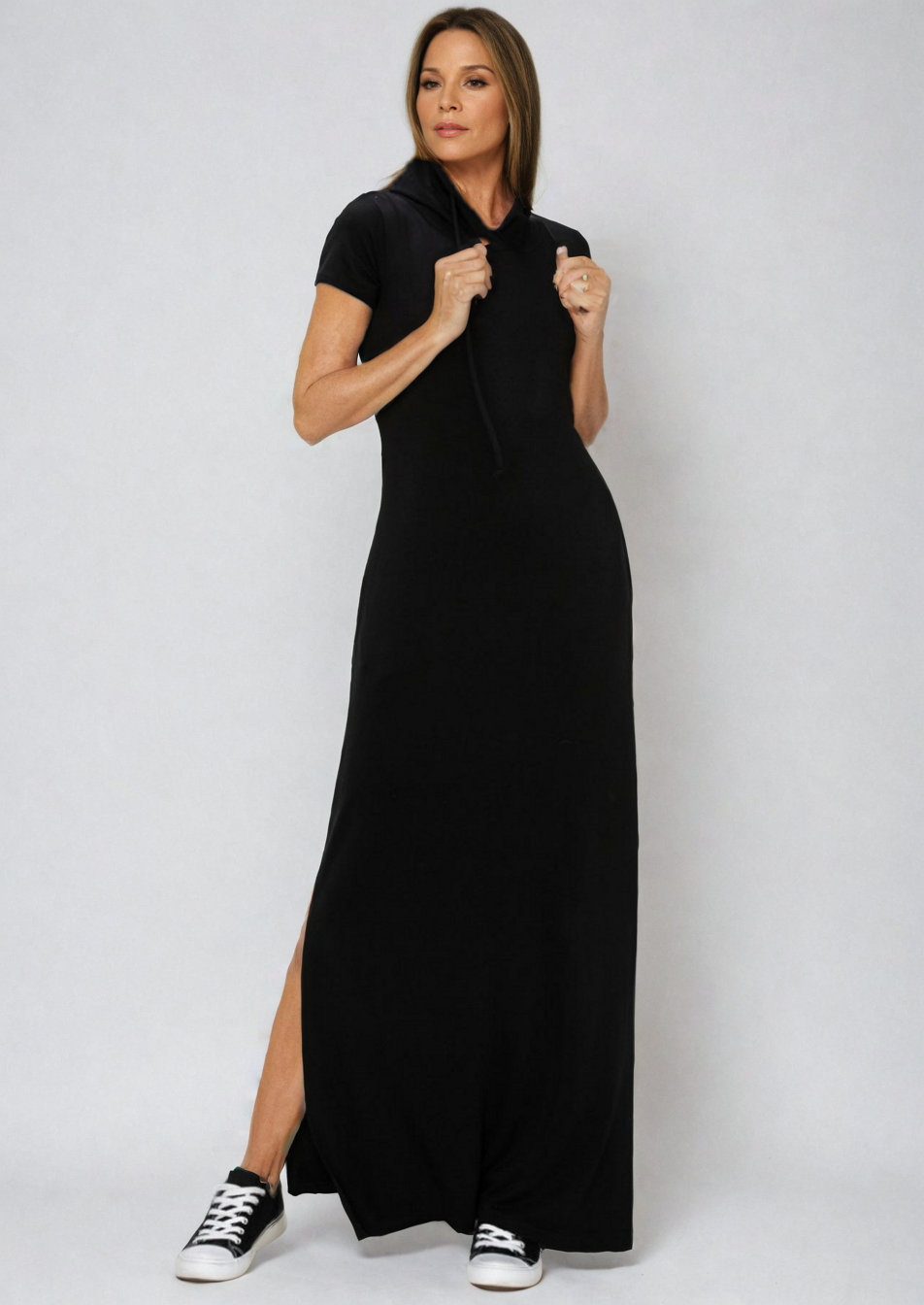 Luxe Lounge  Hoodie Dress