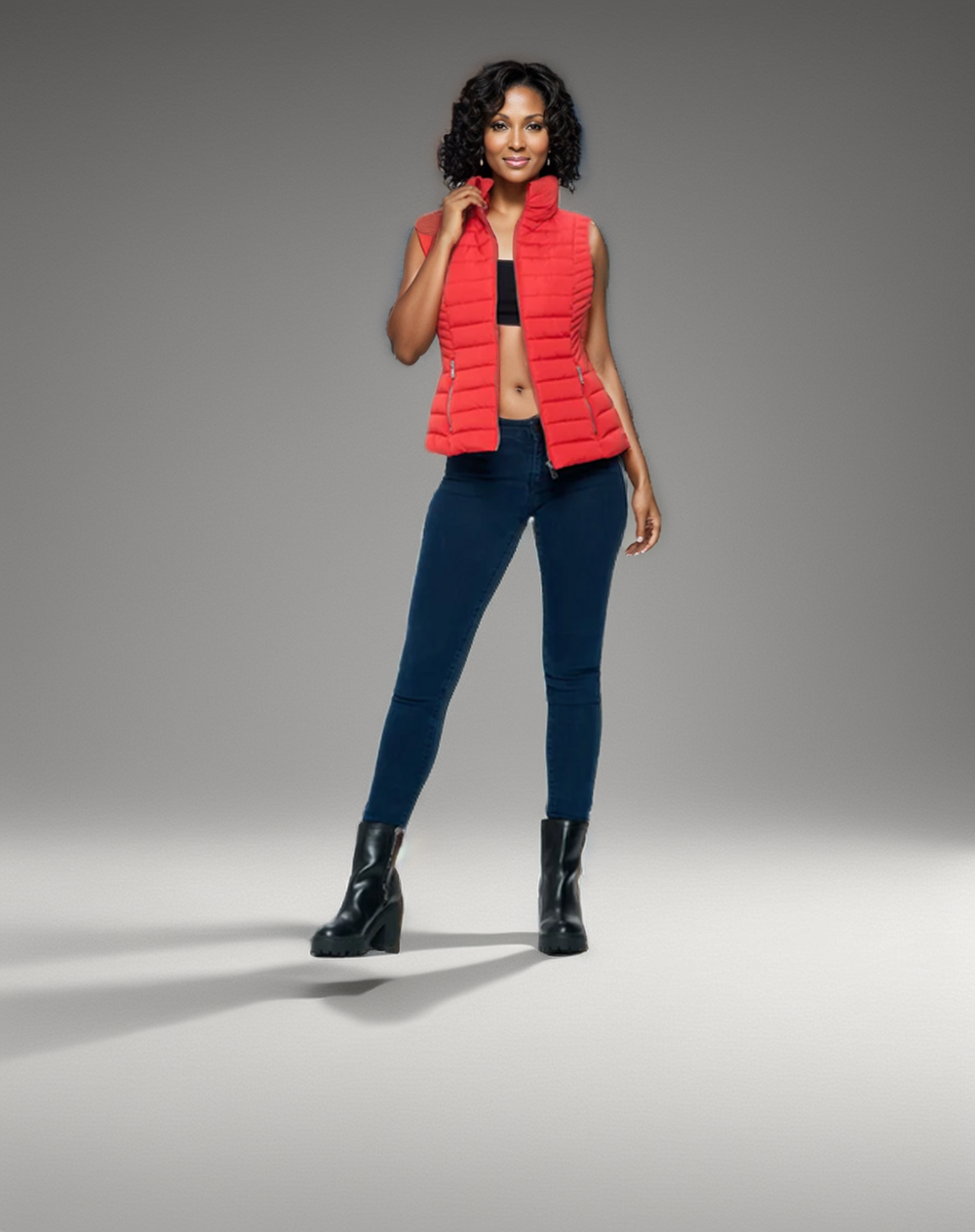 PuffTech Vest - Women's High Collar Quilted Vest
