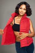 PuffTech Vest - Women's High Collar Quilted Vest