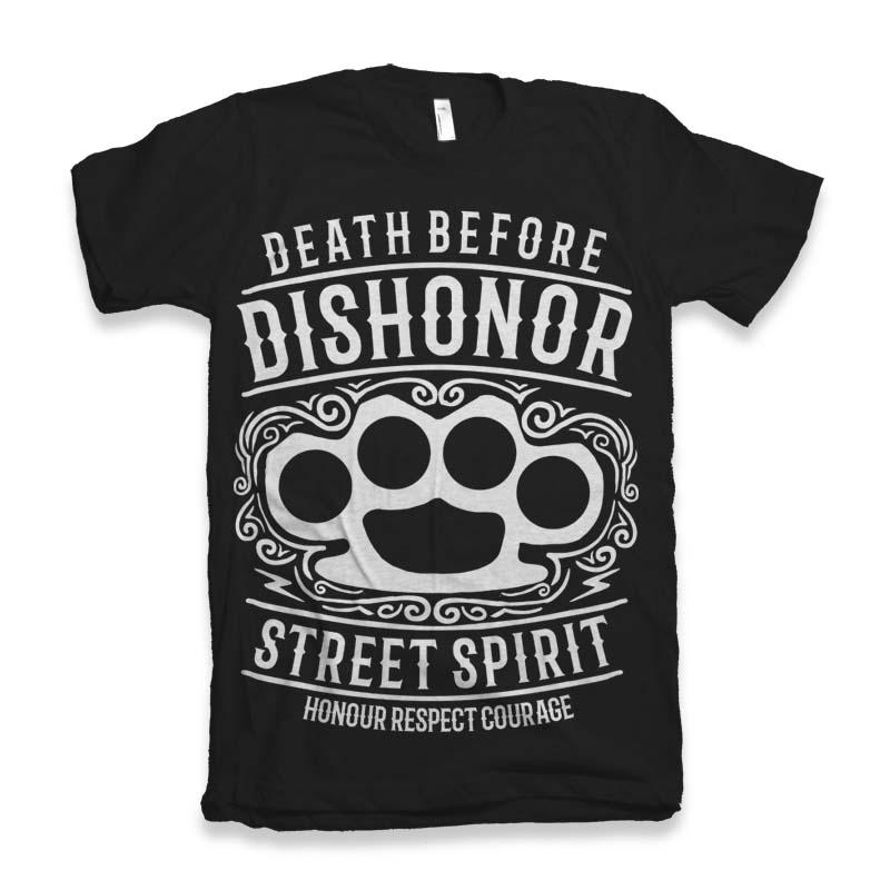 Death Before Men's Bamboo Viscose/Organic Cotton Short Sleeve Graphic T-Shirt