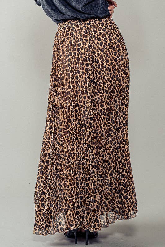 Fierce Flow Leopard Skirt