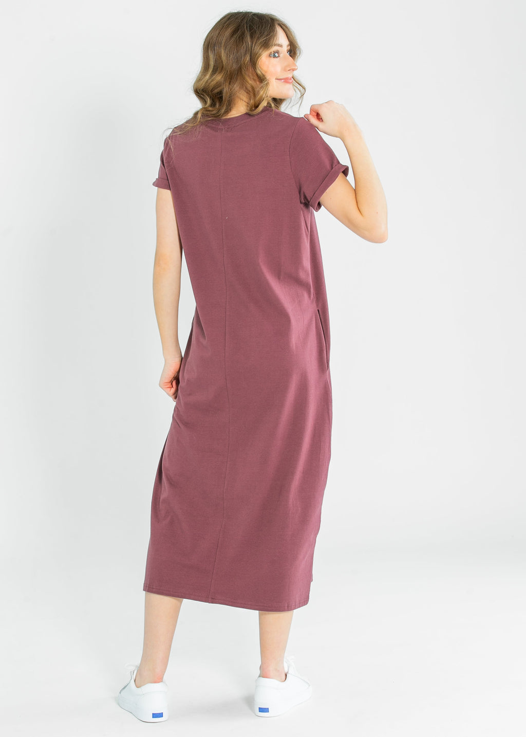 Finley V-neck T-shirt Dress
