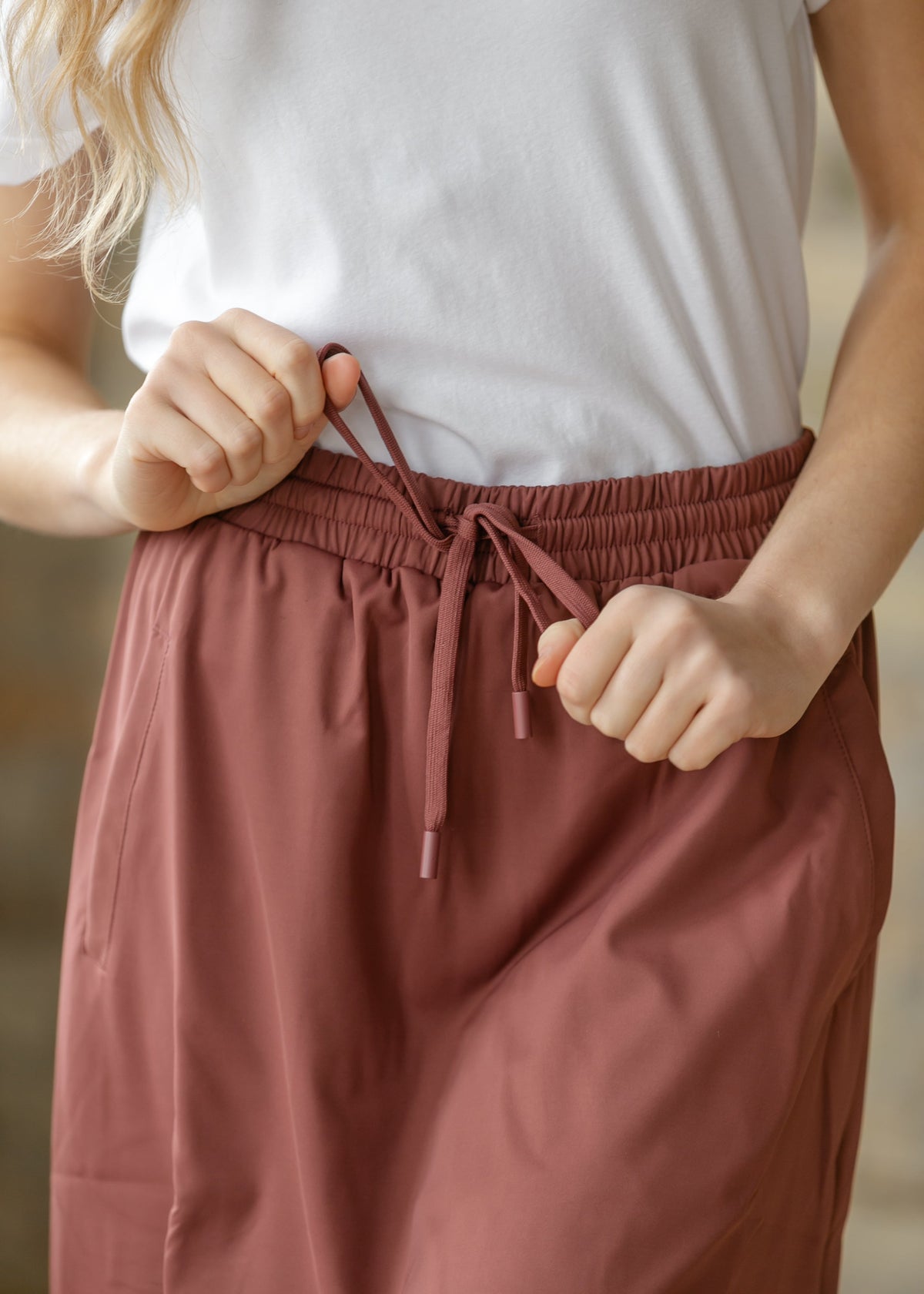 Kenedi Mulberry Athletic Sport Skirt