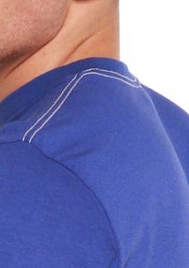 Clearance Men's Bamboo Viscose Long Sleeve Contrast Stitch T-Shirt