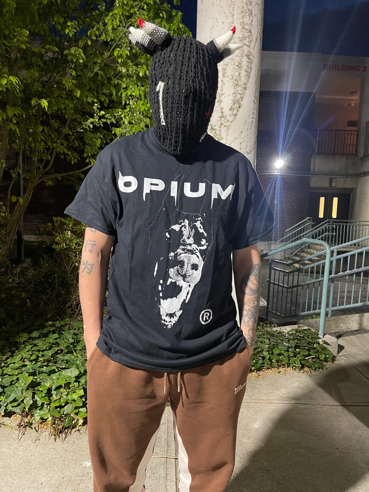 Opium Dobermann Streetwear Tee