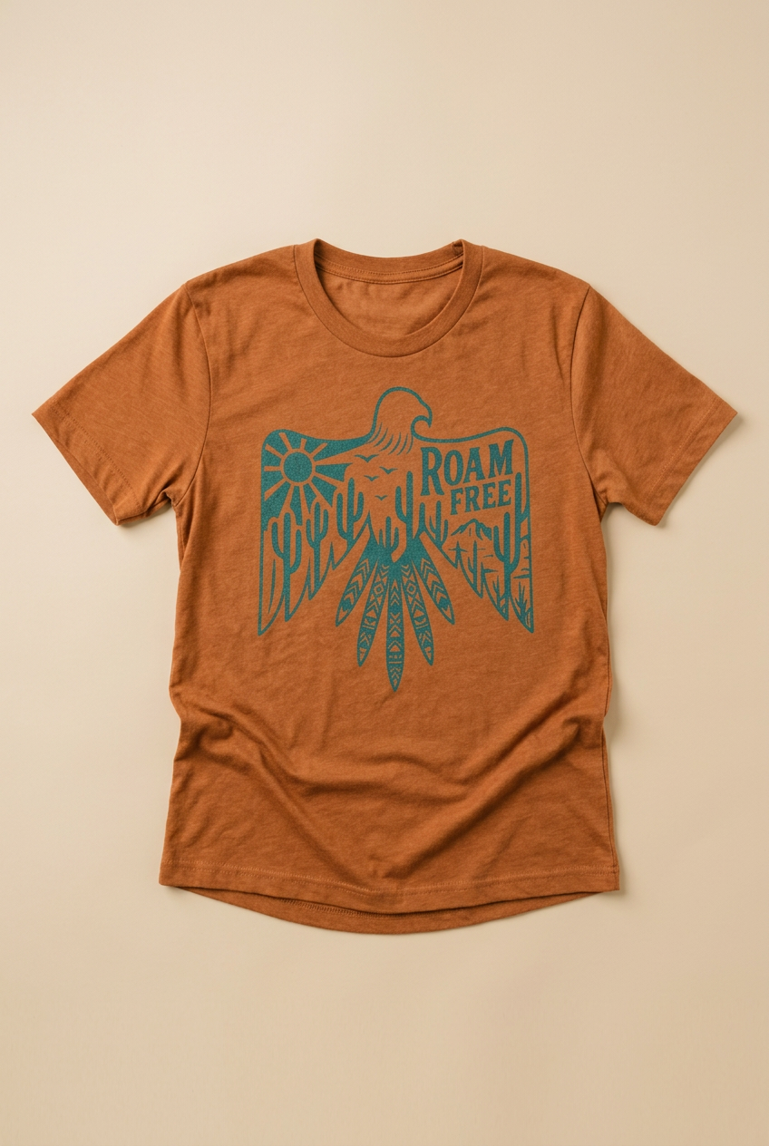 Roam Free Tee (Boho/Western)