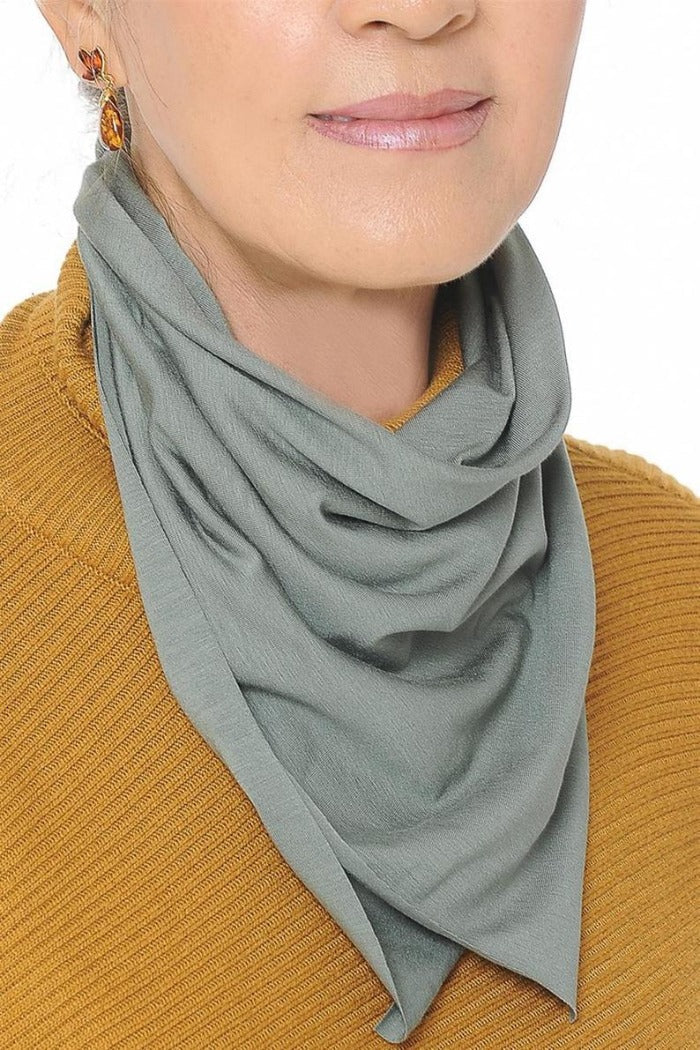 Spun Bamboo Multifunctional Bandana - Natural, Silky Soft, Ultra Comfortable